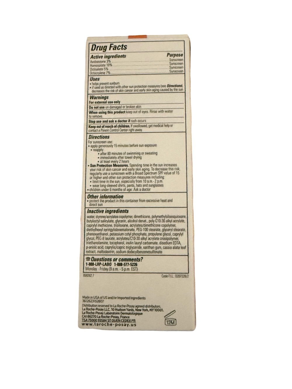 La Roche-Posay Sunscreen - Anthelios - Picture 2 of 4